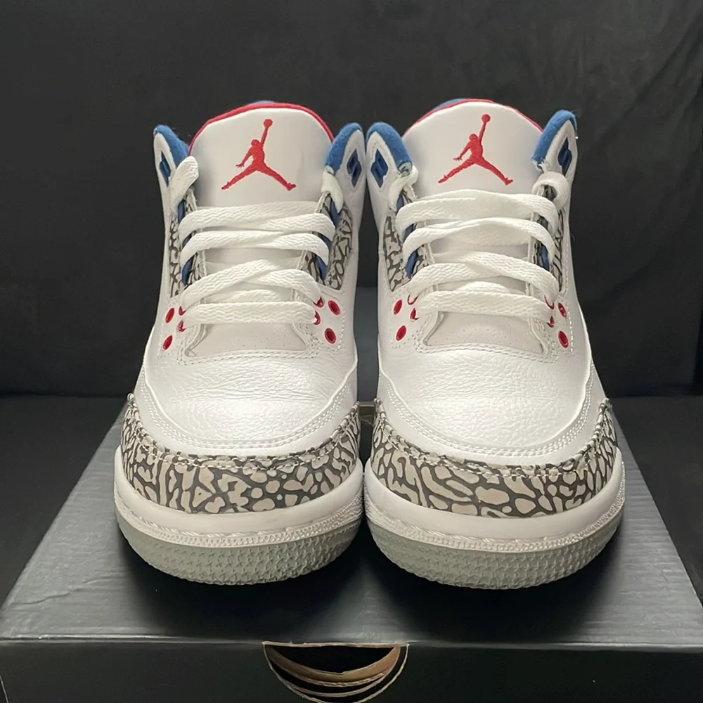 Jordan 3 OG True Blue - Picture 2 of 5